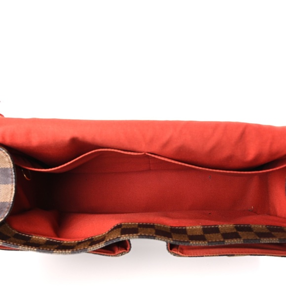 Louis Vuitton Damier Ebene Broadway Messenger Bag Authentic - Picture 6 of 12